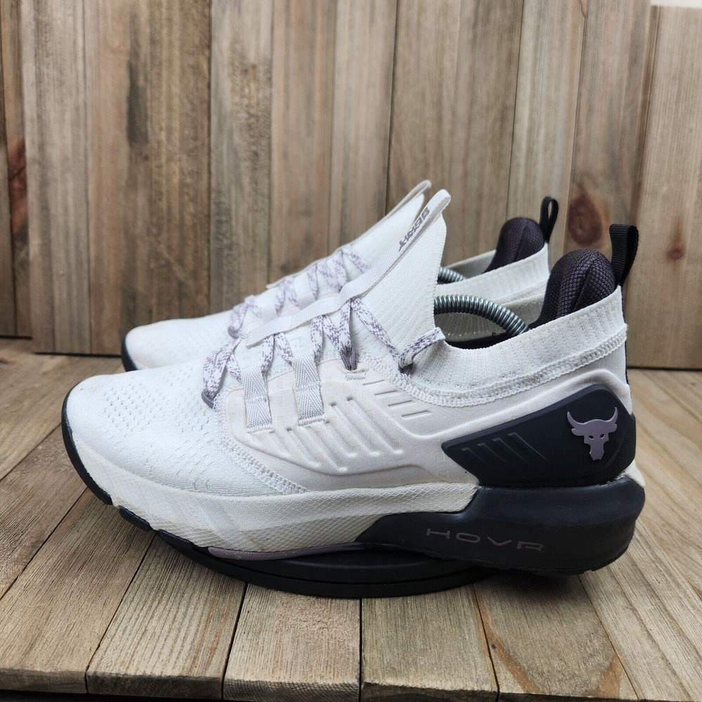 Womens Under Armour Project Rock 3 size 10 Athletic Trainers Workout Shoes